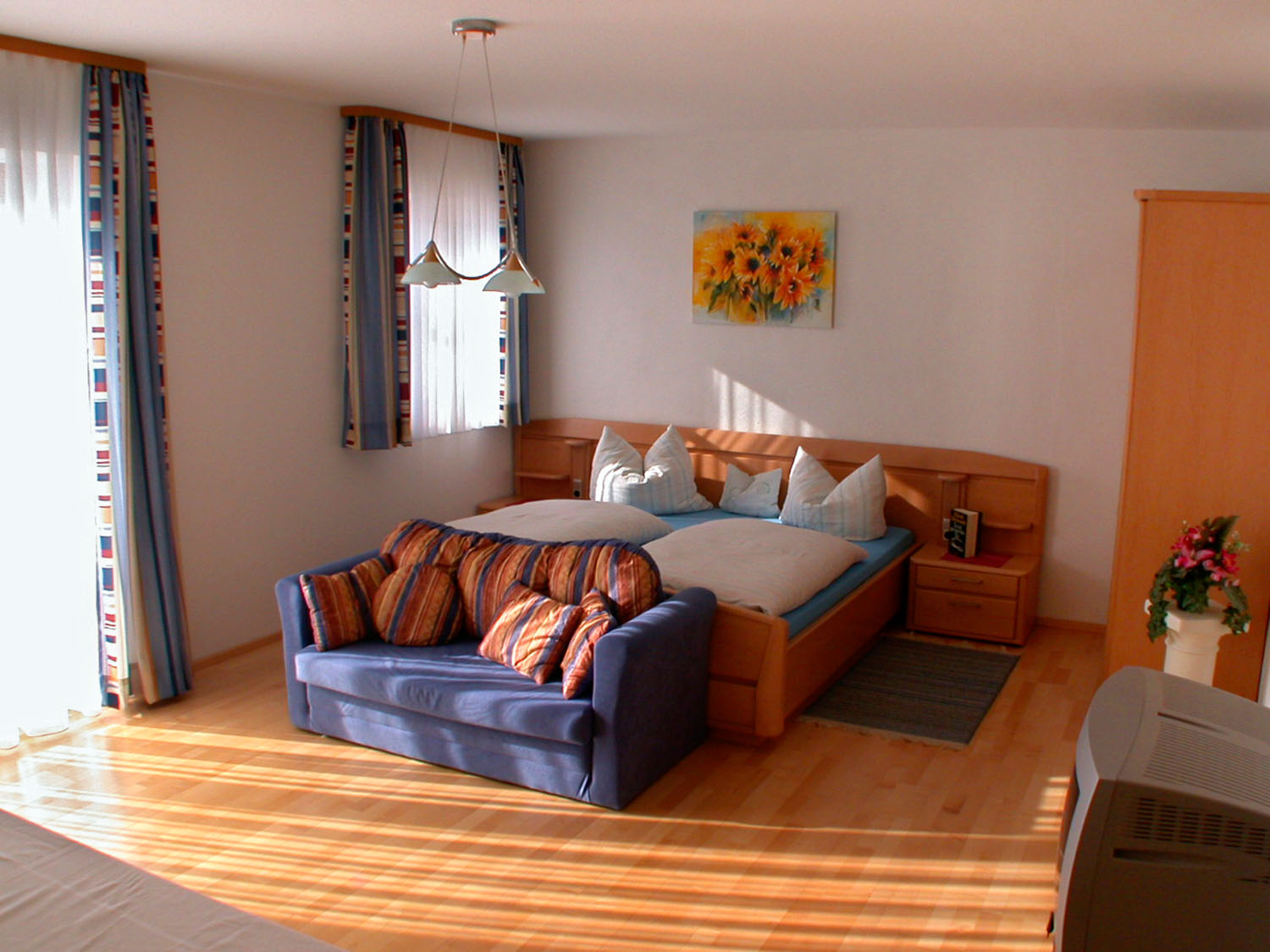 Schlafzimmer der Ferienwohnung 3 | Urbanhof Fam. Reif Schlafzimmer der Ferienwohnung 3 | Urbanhof Fam. Reif